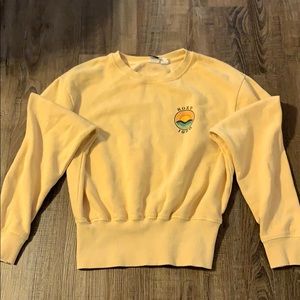Roxy Women’s Cropped Sweatshirt Size XS